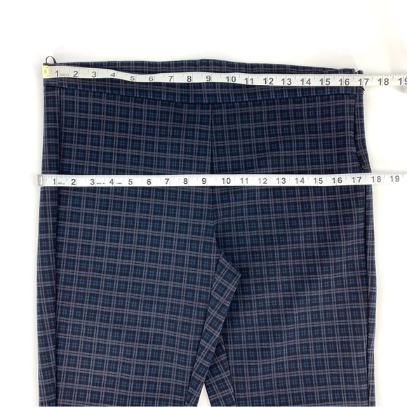 Orange Fashion Village NWT Tartan Plaid Slim Fit Ankle Pants, Large - Picture 8 of 16